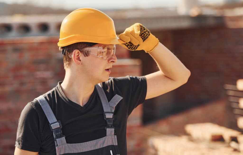 Man Working In Construction