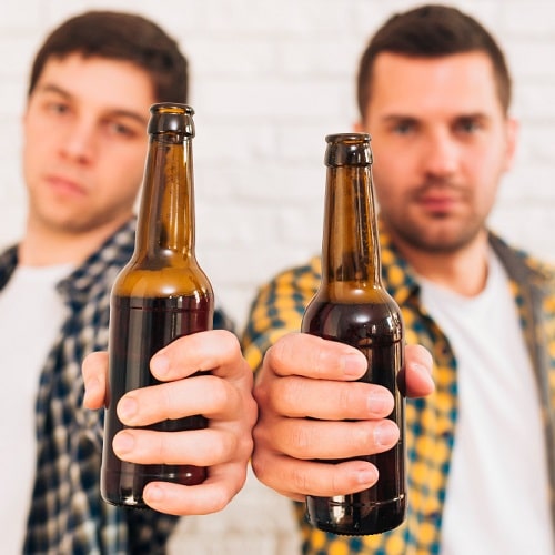 Men Drinking Beer 5